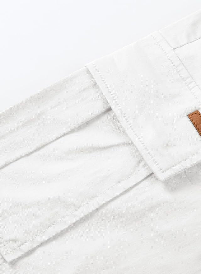 Men's Patched Drawstring Waist Cargo Shorts, Men's Bottoms for Daily Wear, Clearance Items 2024