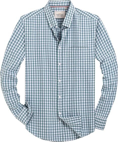 Men‘s Oxford Shirt Long Sleeve Button Down Shirts