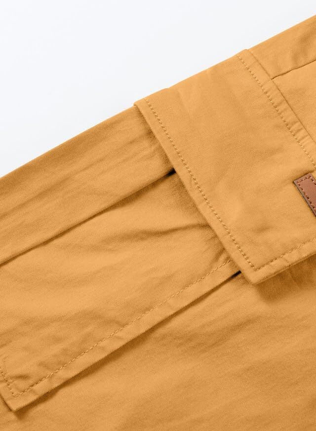 Men's Patched Drawstring Waist Cargo Shorts, Men's Bottoms for Daily Wear, Clearance Items 2024