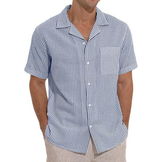Men's Striped Summer Shirt