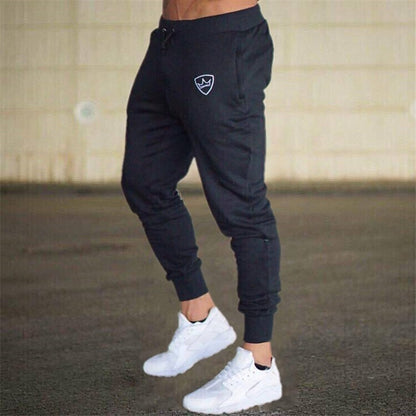 Men's Sports Track Pants Pants Geometric Pattern Cotton Blend Mid Waist ArmyGreen Black Gray Khaki Dark Gray M L XL XXL 3XL