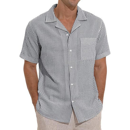 Men's Striped Summer Shirt