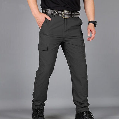 Men's Cargo Pants Cargo Trousers Tactical Pants Trousers Tactical Elastic Waist Multi Pocket