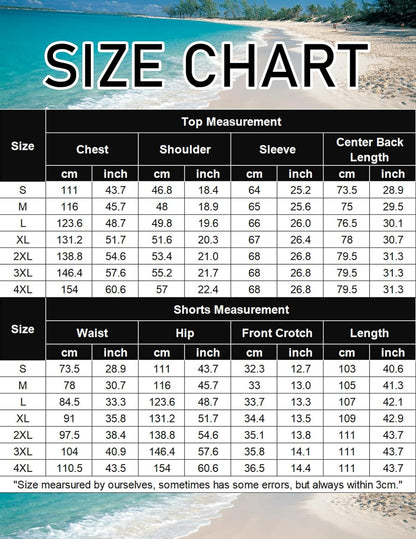 Men's 2 Piece Linen Sets Casual Long Sleeve Button Down Cuban Shirt and Loose Pants Set Beach Vacation Outfits