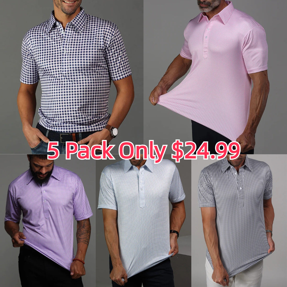 Men's Original Dress Collar Polo