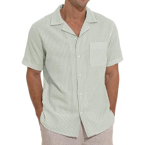 Men's Striped Summer Shirt