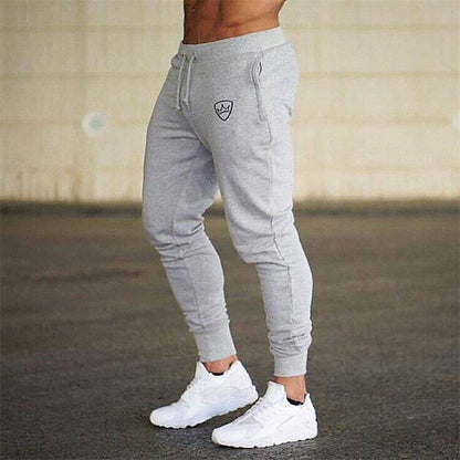 Men's Sports Track Pants Pants Geometric Pattern Cotton Blend Mid Waist ArmyGreen Black Gray Khaki Dark Gray M L XL XXL 3XL