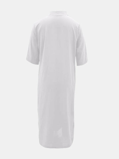 💕50% OFF - Linen Casual Style V-Neck Dress