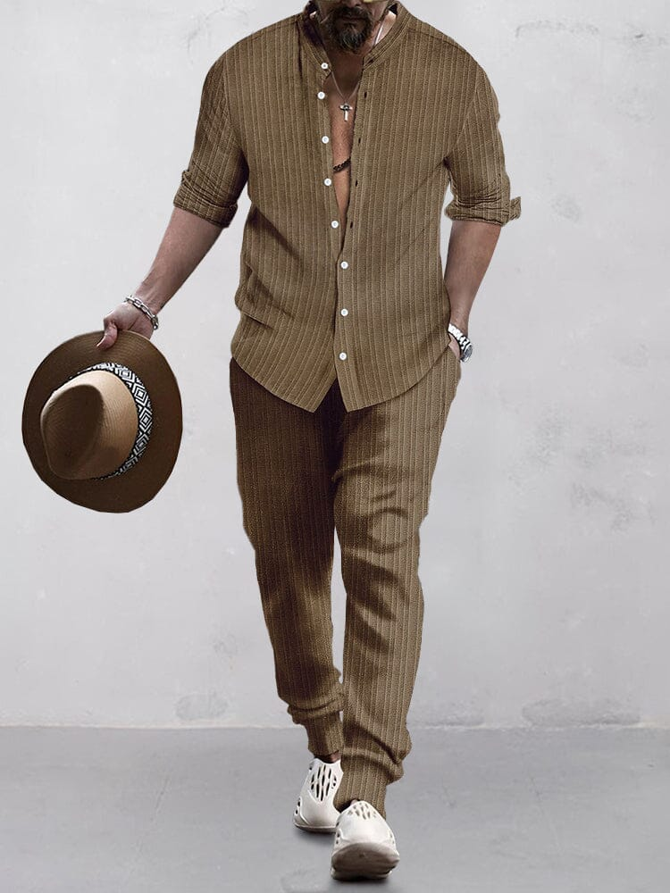 Stylish Soft 2-Piece Shirt Set