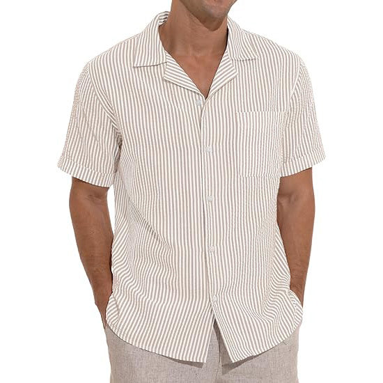 Men's Striped Summer Shirt