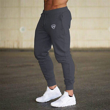 Men's Sports Track Pants Pants Geometric Pattern Cotton Blend Mid Waist ArmyGreen Black Gray Khaki Dark Gray M L XL XXL 3XL