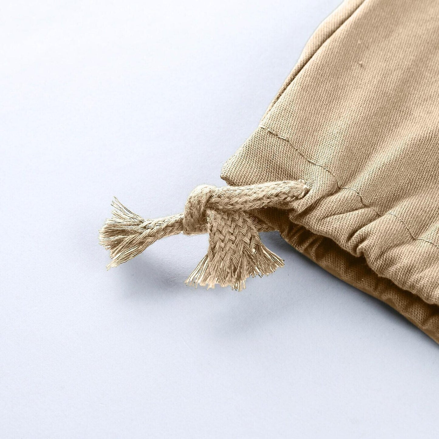 Men's Pocket Drawstring Cargo Pants