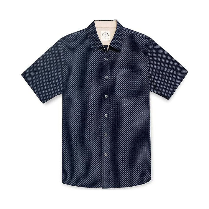 Men’s Short Sleeve Button Down Shirts 100% Cotton