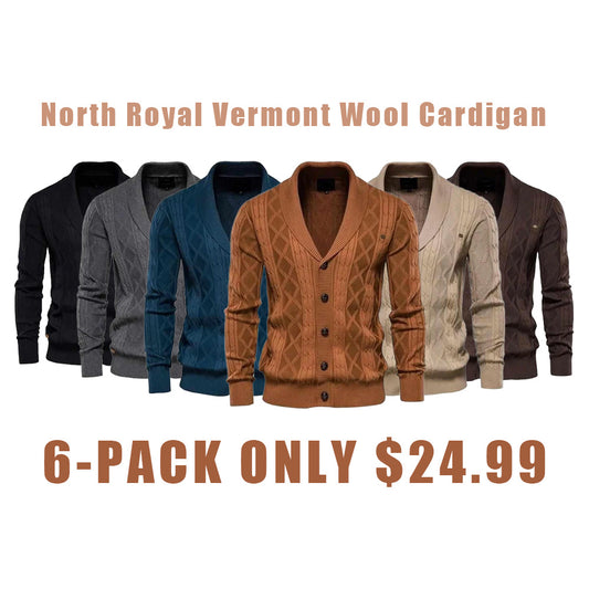 North Royal Vermont Wool Cardigan