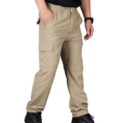 Men's Cargo Pants Cargo Trousers Tactical Pants Trousers Tactical Elastic Waist Multi Pocket