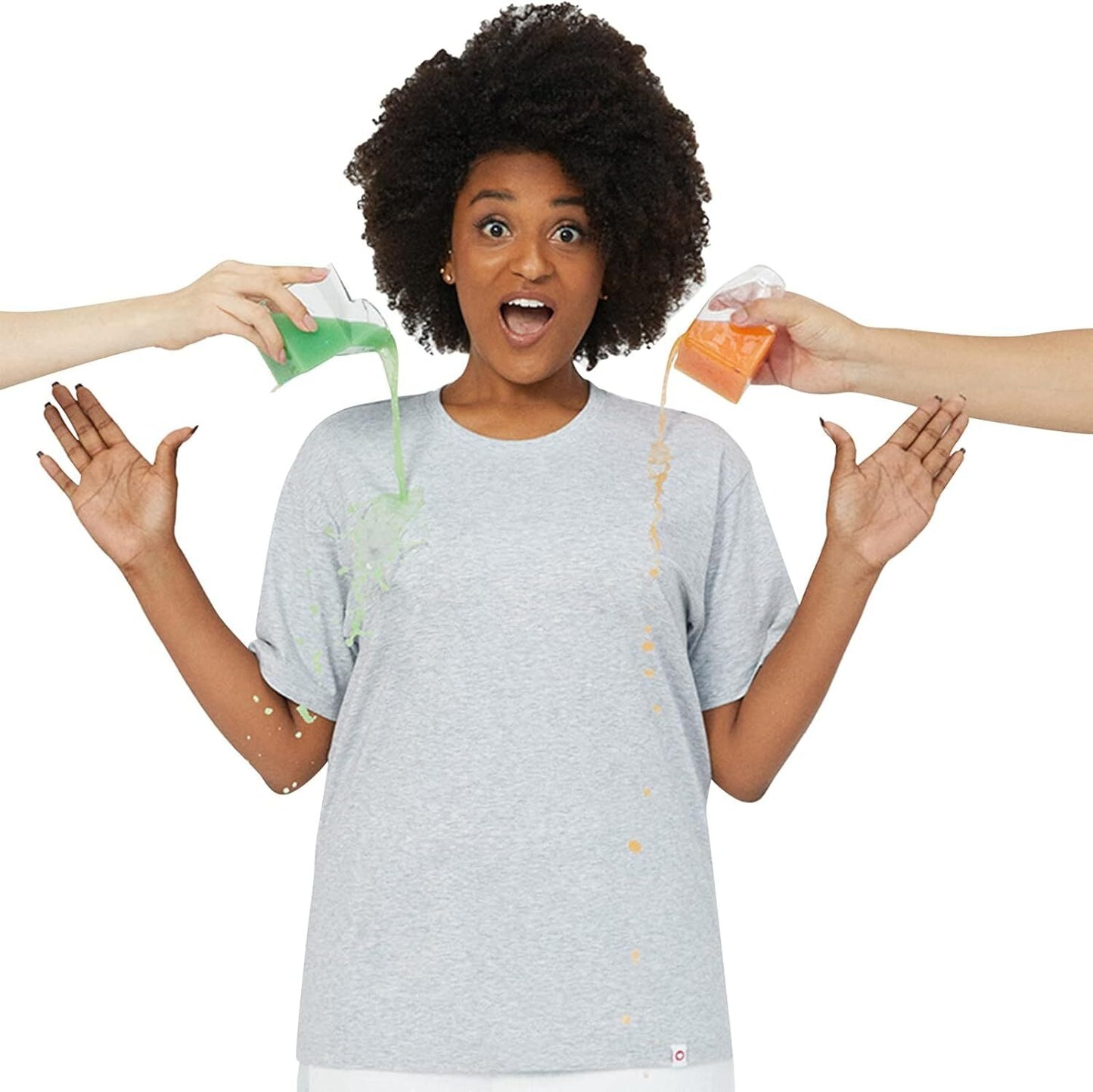 White Basic Crewneck Short Sleeve Cotton Polyester Water Repellent Tops T Shirts Tee for Men Women