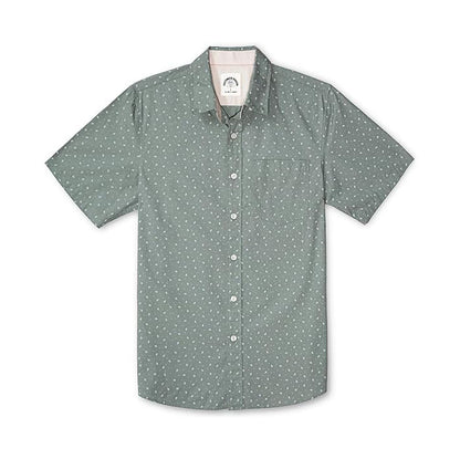Men’s Short Sleeve Button Down Shirts 100% Cotton