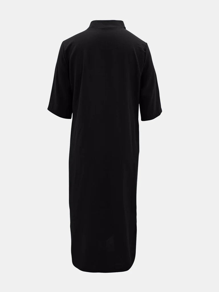 💕50% OFF - Linen Casual Style V-Neck Dress