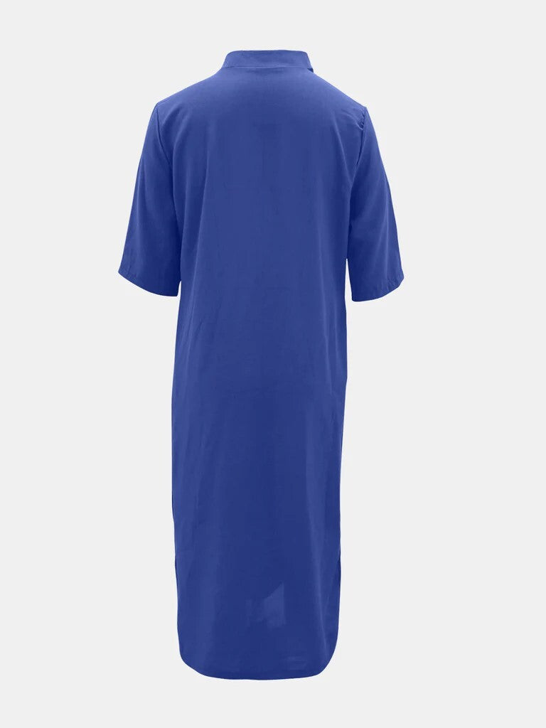 💕50% OFF - Linen Casual Style V-Neck Dress