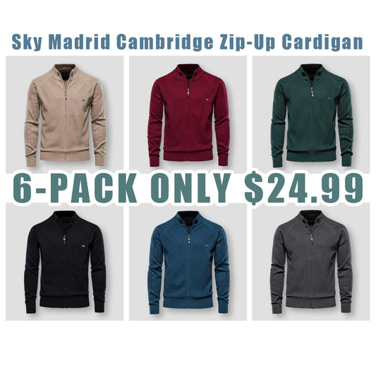 Sky Madrid Cambridge Zip-Up Cardigan